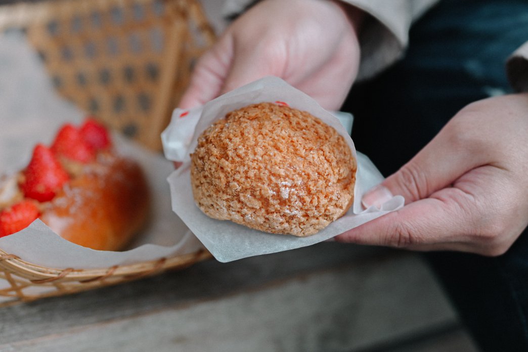 BEARD PAPA 日式泡芙工房：季節限定款會爆漿的草莓泡芙，下午茶點心/外帶 @女子的休假計劃