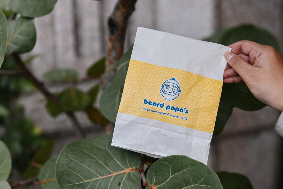 BEARD PAPA 日式泡芙工房：季節限定款會爆漿的草莓泡芙，下午茶點心/外帶 @女子的休假計劃