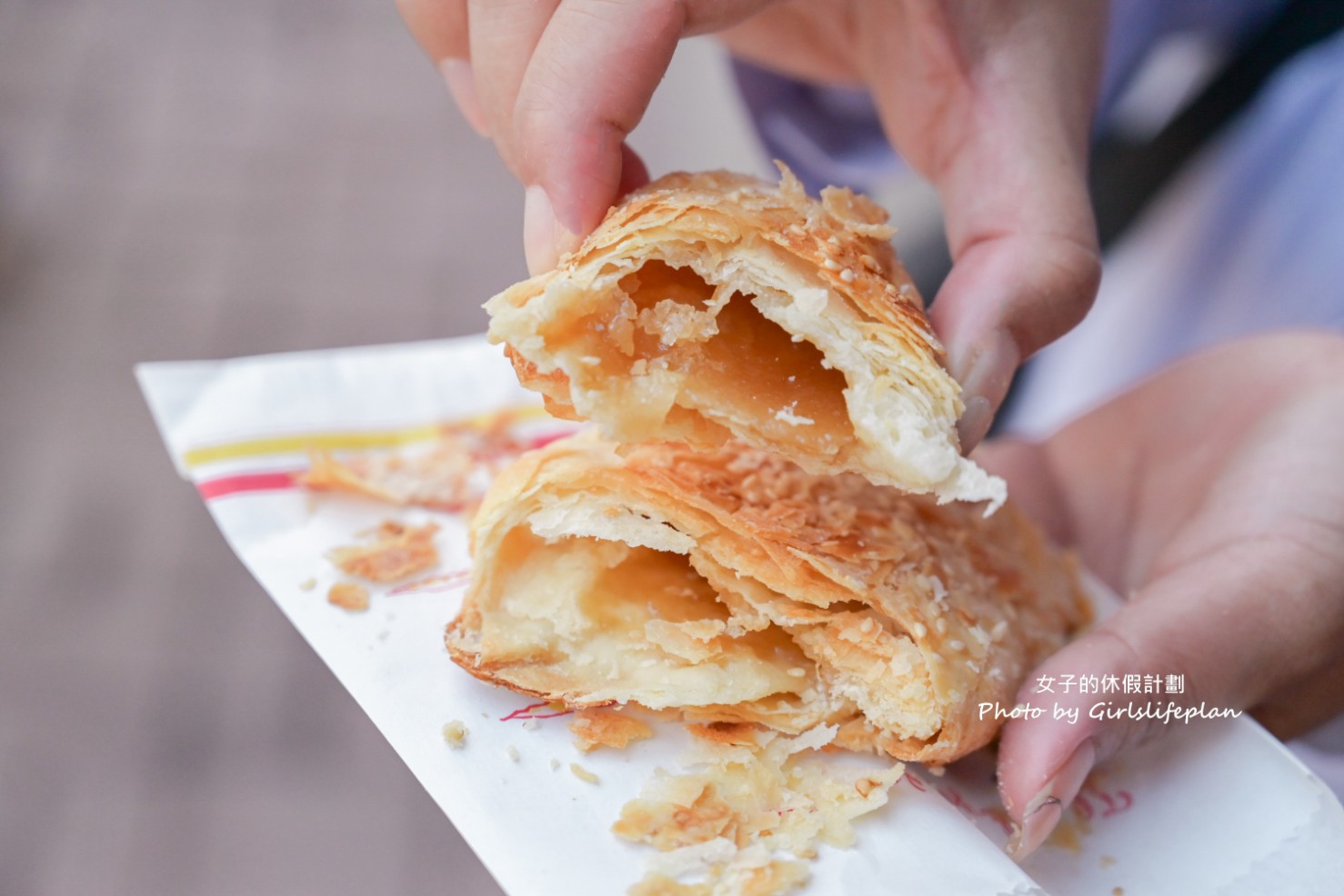 利民碳烤酥餅｜來自50年上海古早味碳烤燒餅(菜單) @女子的休假計劃