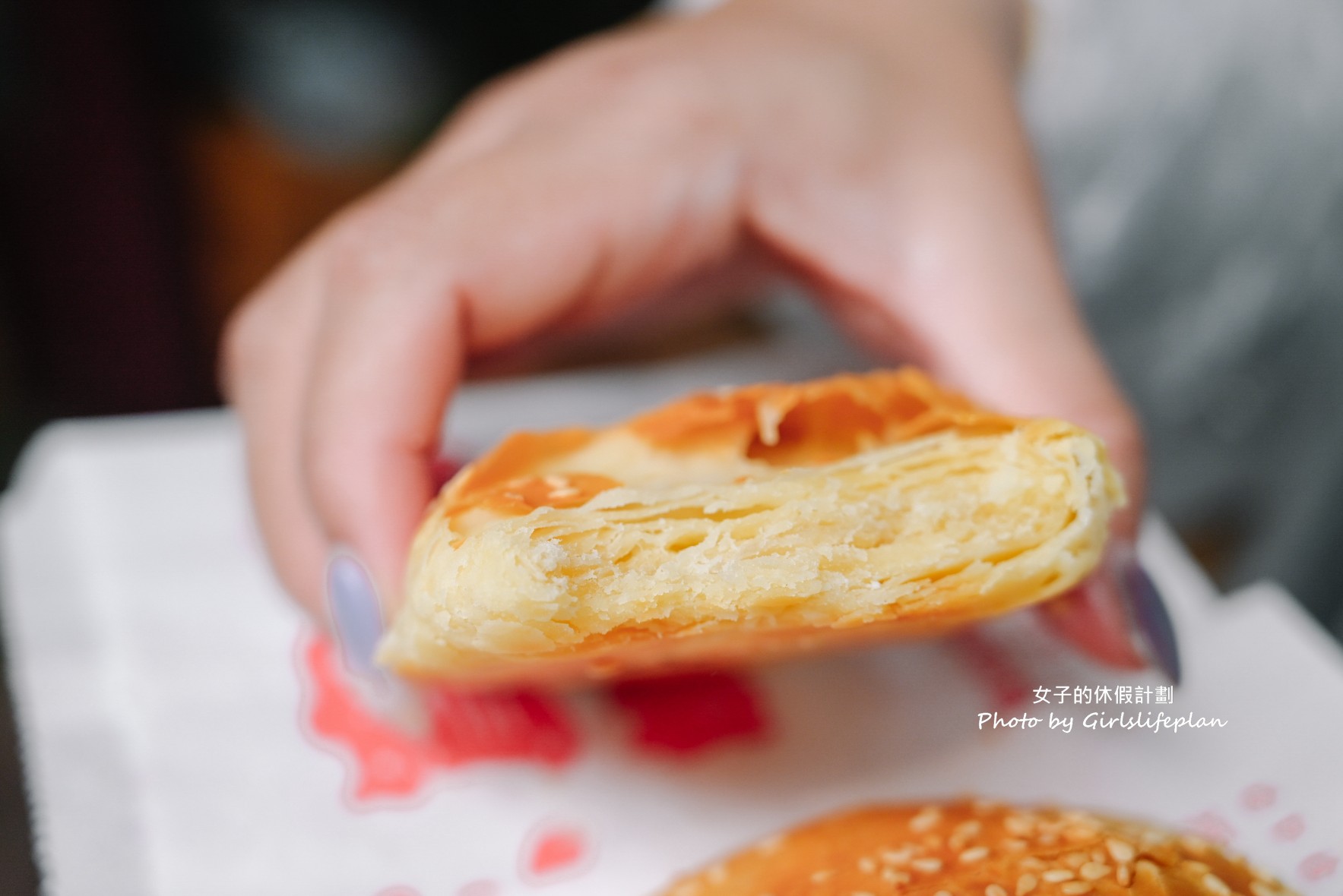 三寶齋｜在地人氣手工燒餅伴手禮(外帶) @女子的休假計劃