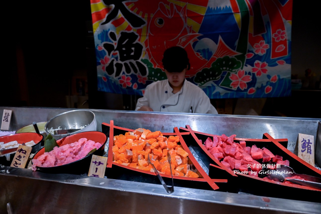 千客萬來 豐洲萬葉俱樂部｜溫泉景觀餐廳，自助餐吃到飽500元有找 @女子的休假計劃