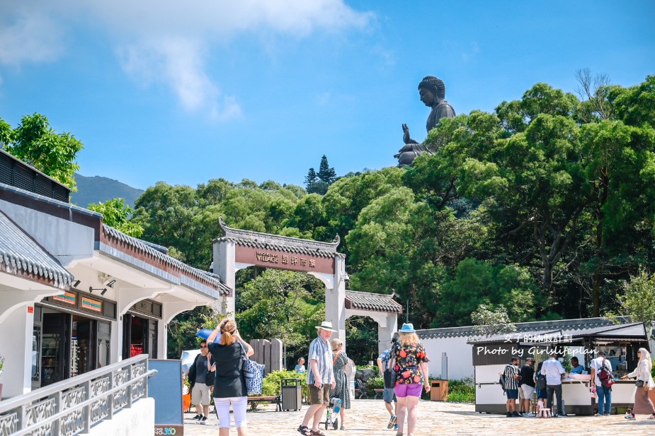 昂坪360纜車｜昂坪市集、天壇大佛、大嶼山香港旅遊景點(行李寄放) @女子的休假計劃