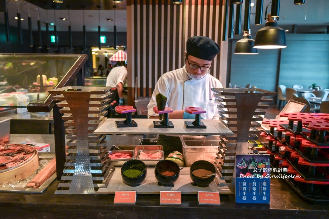 百宴自助餐廳｜五星級飯店吃到飽，平日午晚餐一人不到900元(菜單價位) @女子的休假計劃