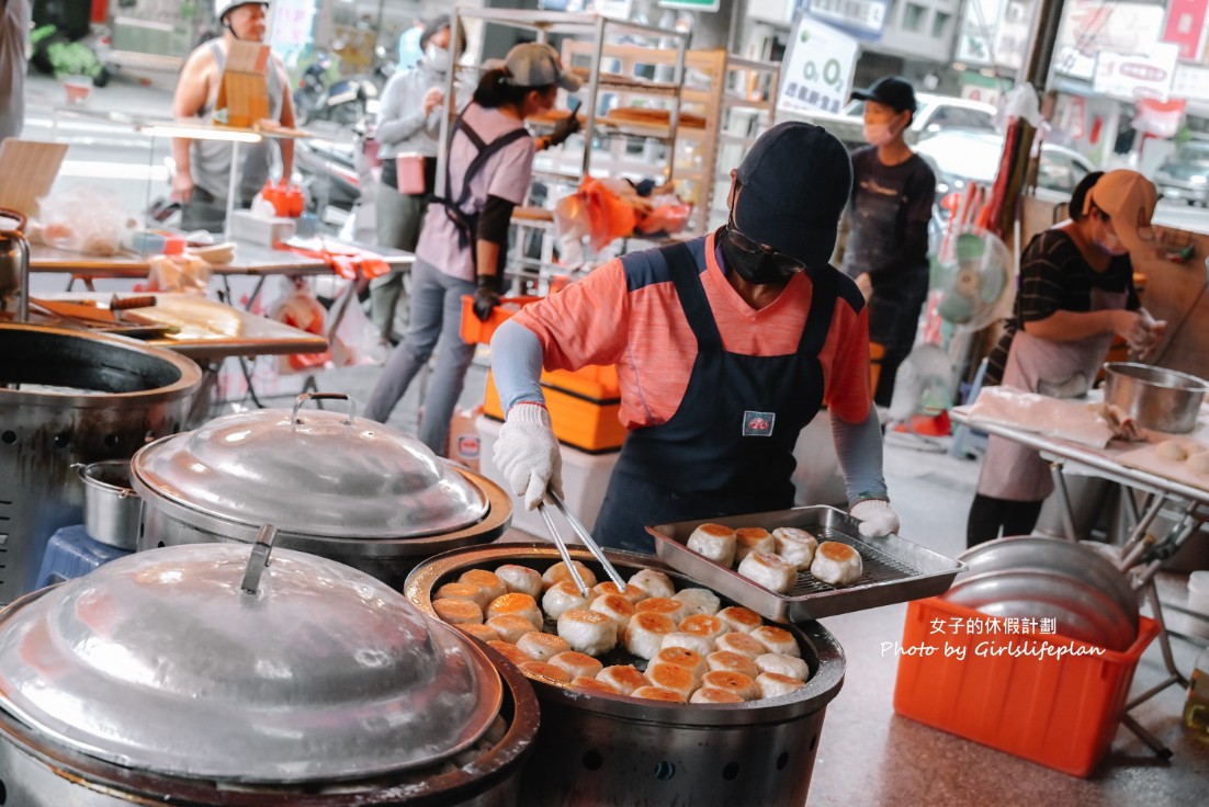 點頭大餅水煎包｜排隊人潮沒斷過，在地人氣下午茶點心(菜單) @女子的休假計劃