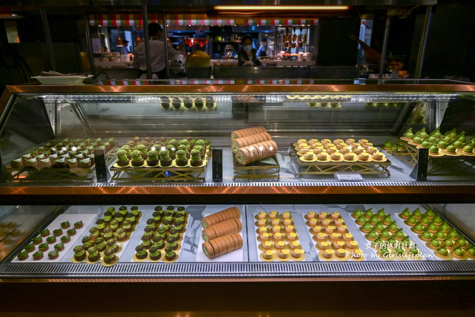 探索廚房｜寒舍艾美酒店自助餐抹茶季吃到飽，松葉蟹腳、栗子蒙布朗 @女子的休假計劃