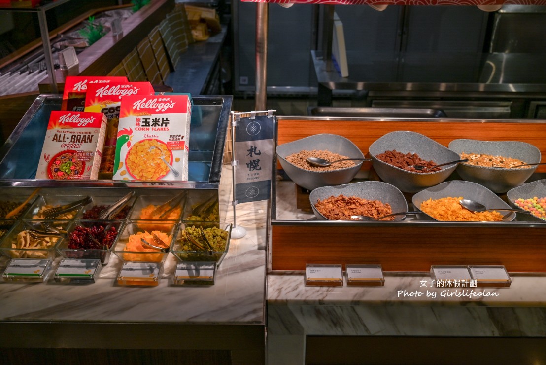 台北喜來登大飯店｜十二廚早餐，五星級飯店早餐吃到飽(菜單) @女子的休假計劃