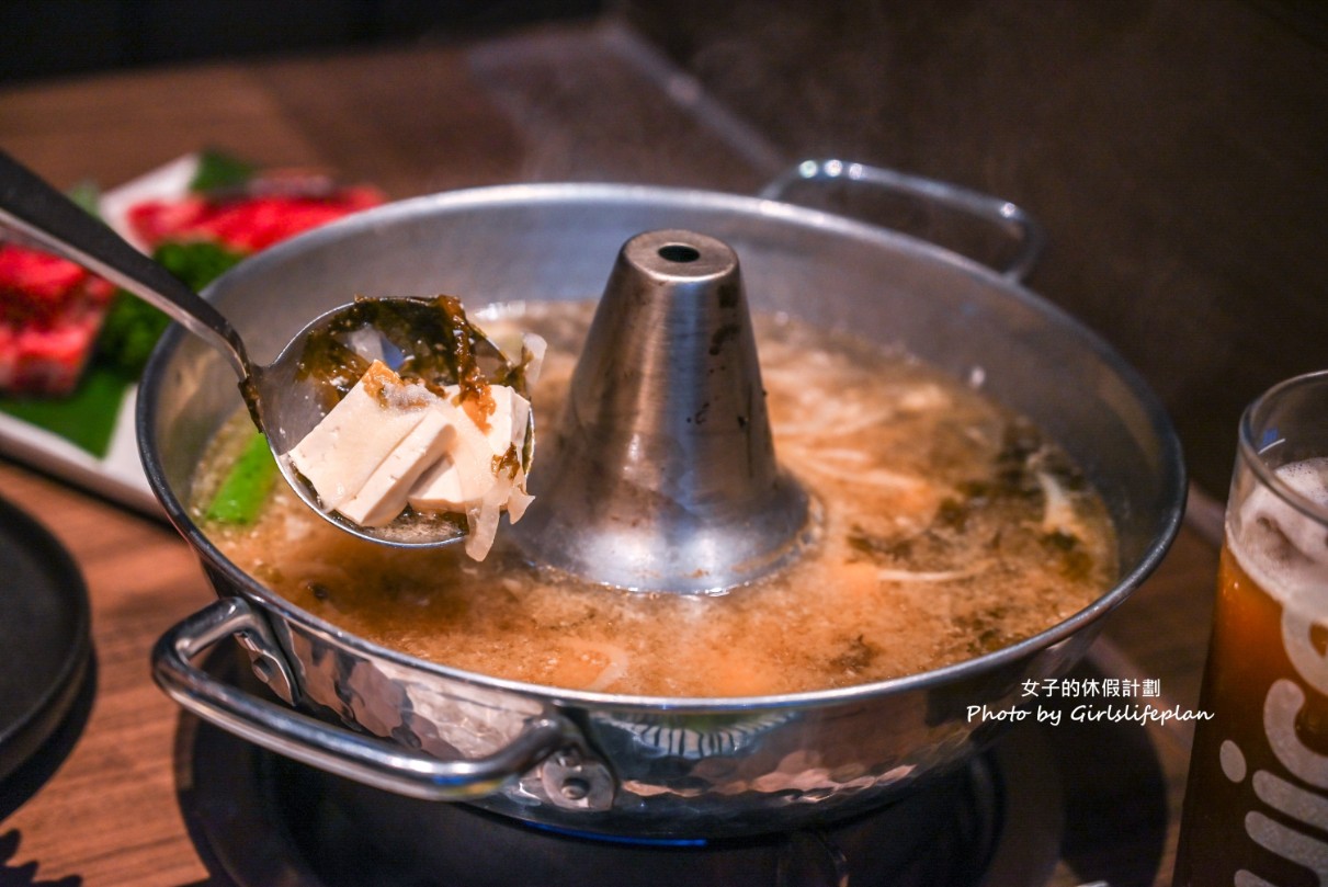 茶六燒肉堂｜期間限定雙人午餐生菜免費續，鮭魚味增湯喝到飽(菜單) @女子的休假計劃