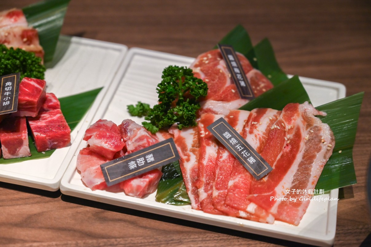 茶六燒肉堂｜期間限定雙人午餐生菜免費續，鮭魚味增湯喝到飽(菜單) @女子的休假計劃