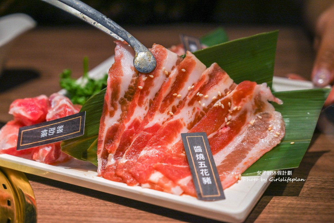 茶六燒肉堂｜期間限定雙人午餐生菜免費續，鮭魚味增湯喝到飽(菜單) @女子的休假計劃