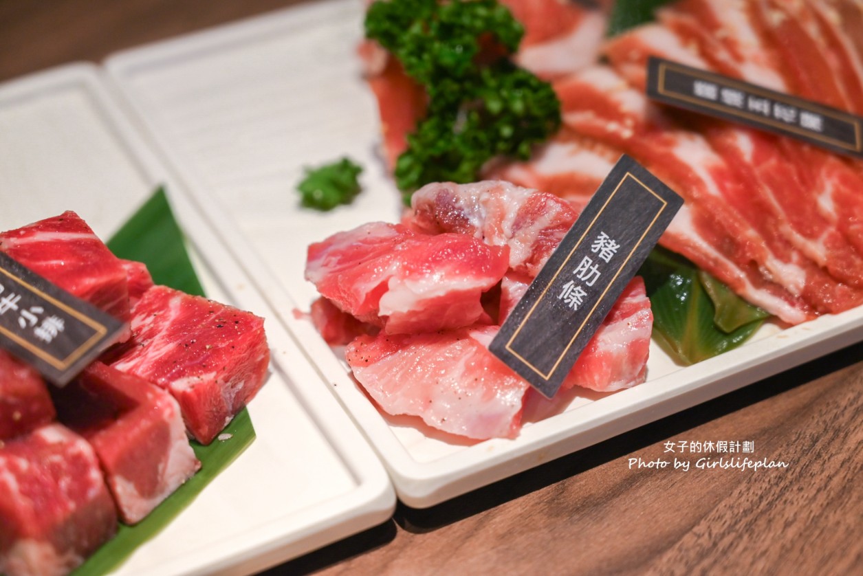 茶六燒肉堂｜期間限定雙人午餐生菜免費續，鮭魚味增湯喝到飽(菜單) @女子的休假計劃