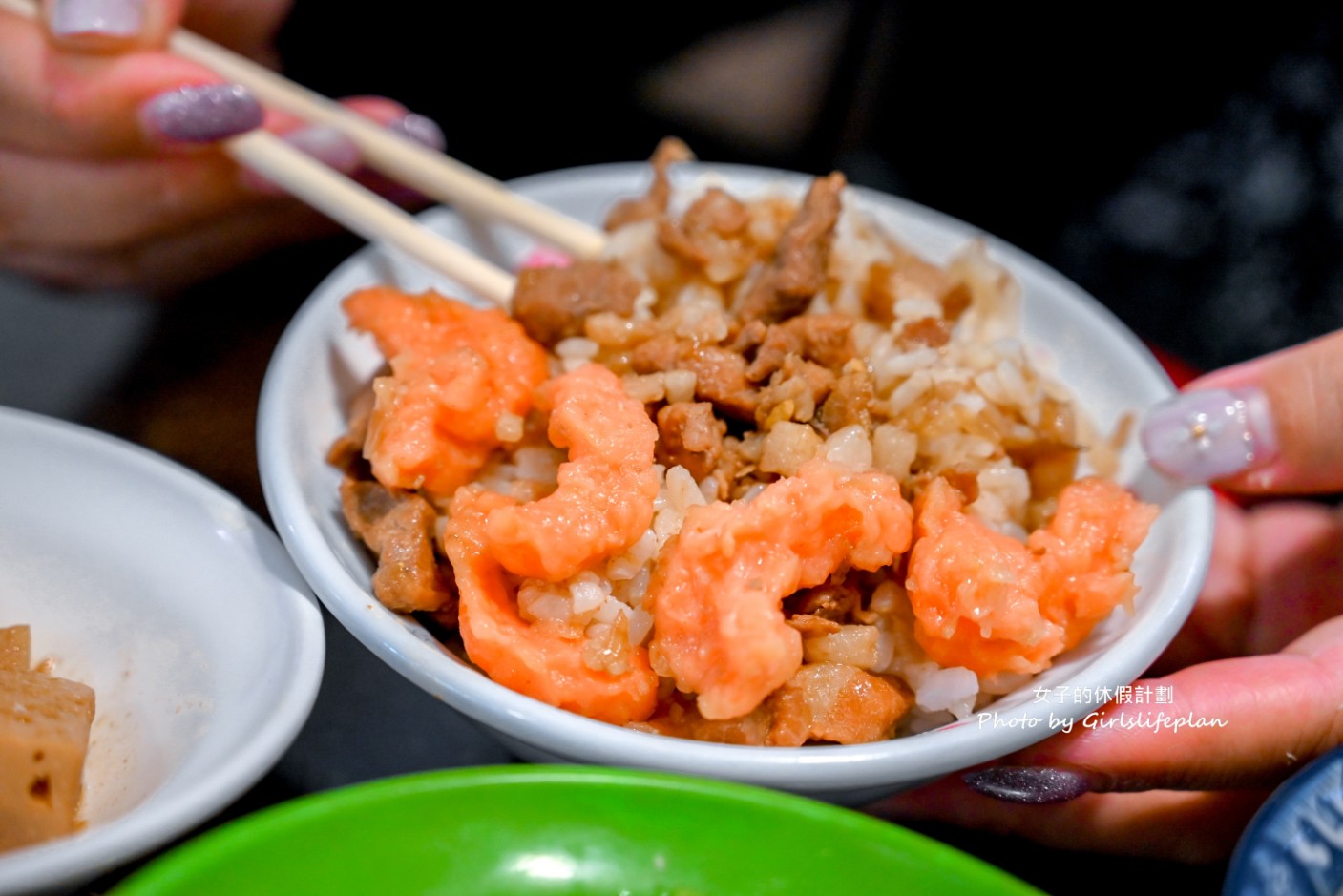 阿豐油飯麵線糊｜雲林100碗北港朝天宮銅板美食(菜單) @女子的休假計劃