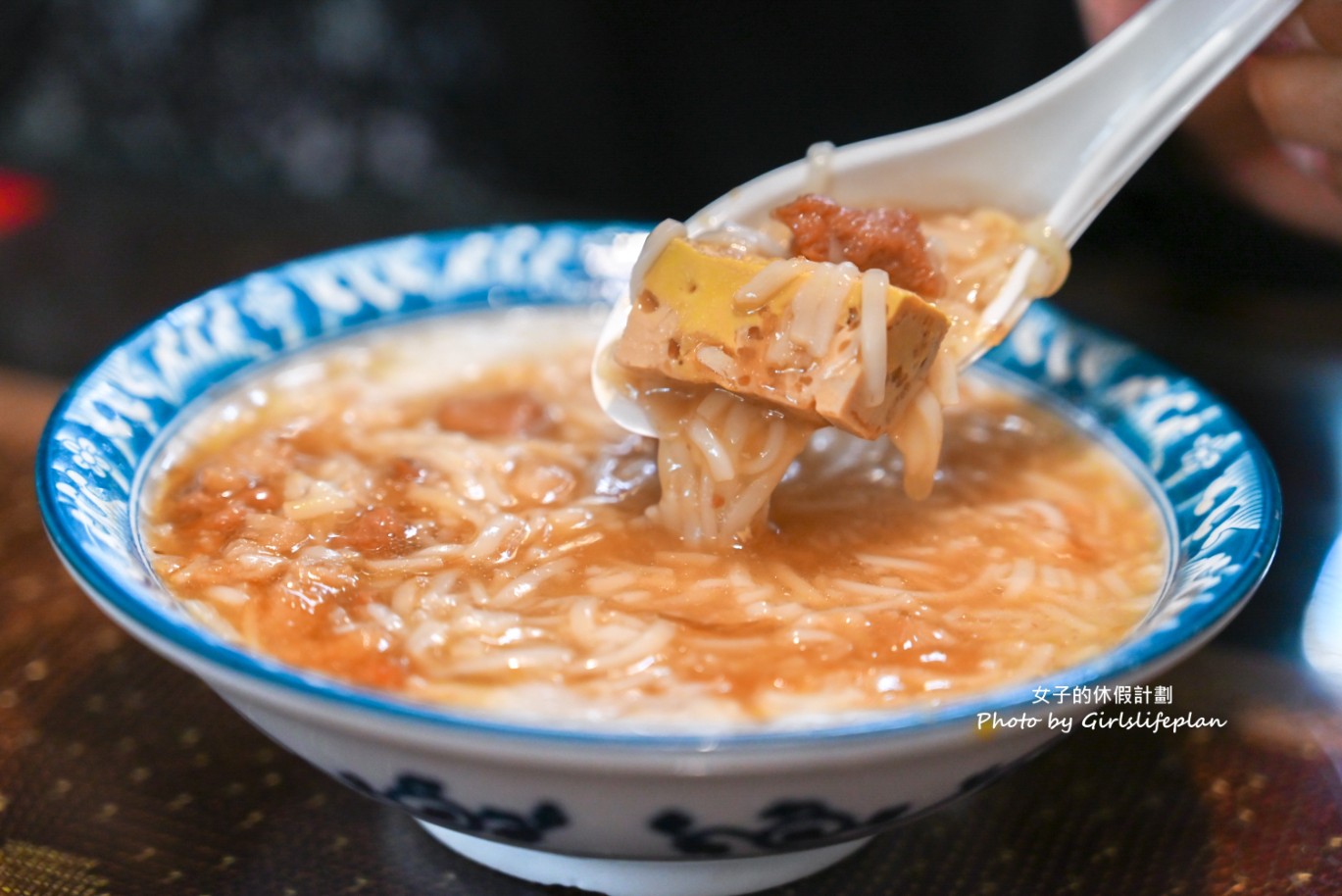 阿豐油飯麵線糊｜雲林100碗北港朝天宮銅板美食(菜單) @女子的休假計劃
