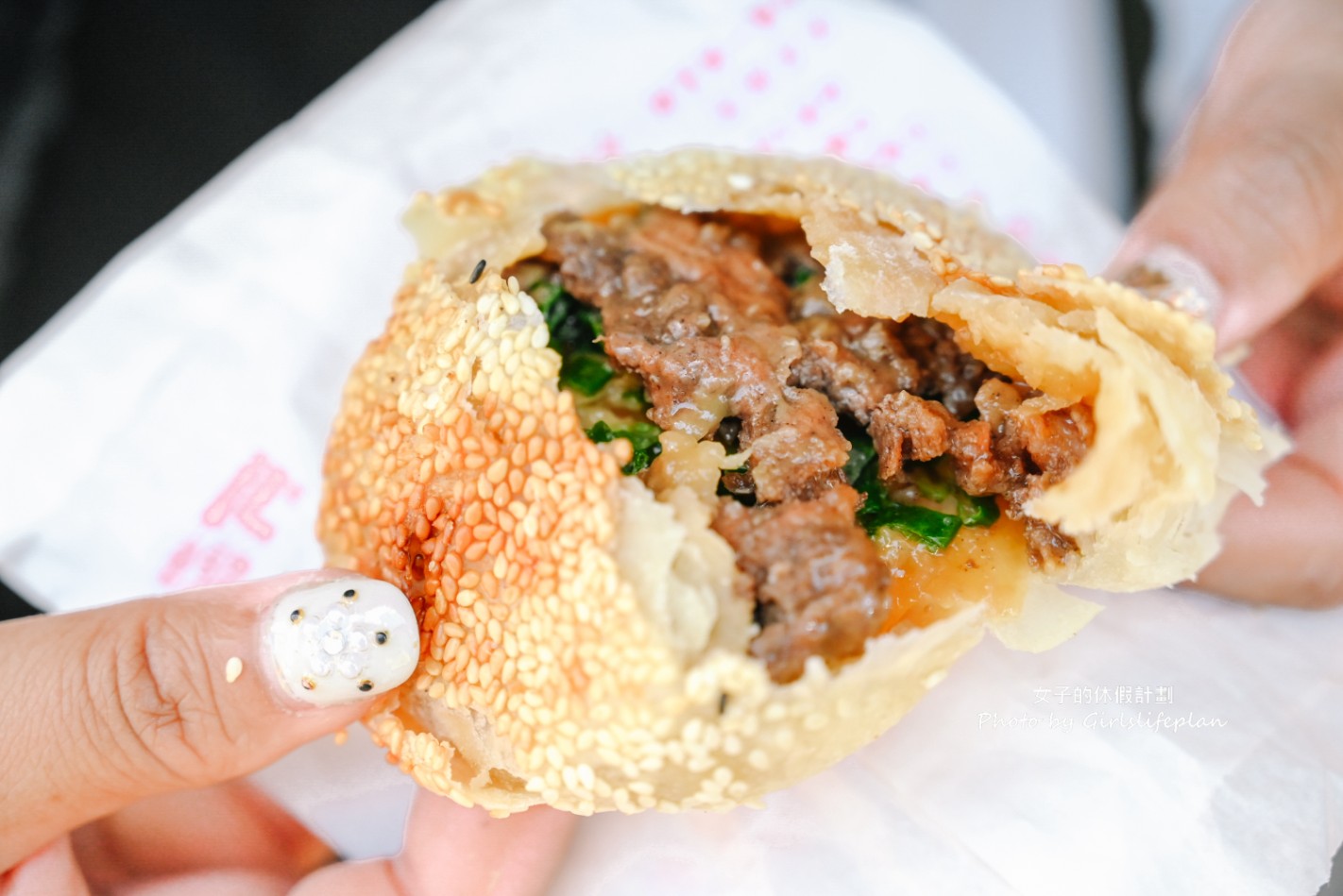 羅東碳烤燒餅餅店｜在地人氣燒餅伴手禮(菜單) @女子的休假計劃