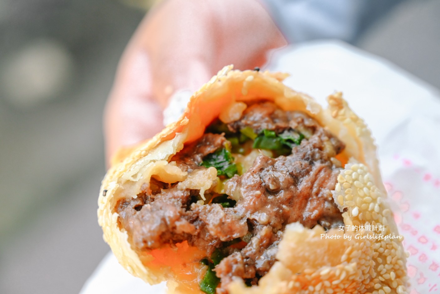 羅東碳烤燒餅餅店｜在地人氣燒餅伴手禮(菜單) @女子的休假計劃