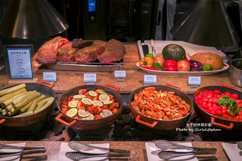 雲品溫泉酒店丹彤晚餐｜五星級Buffet吃到飽(菜單) @女子的休假計劃