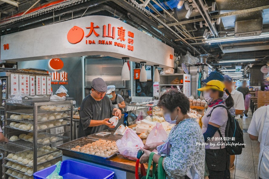 大山東餅舖｜水源市場人氣美食，必吃蔥肉包、泡菜肉包(菜單) @女子的休假計劃