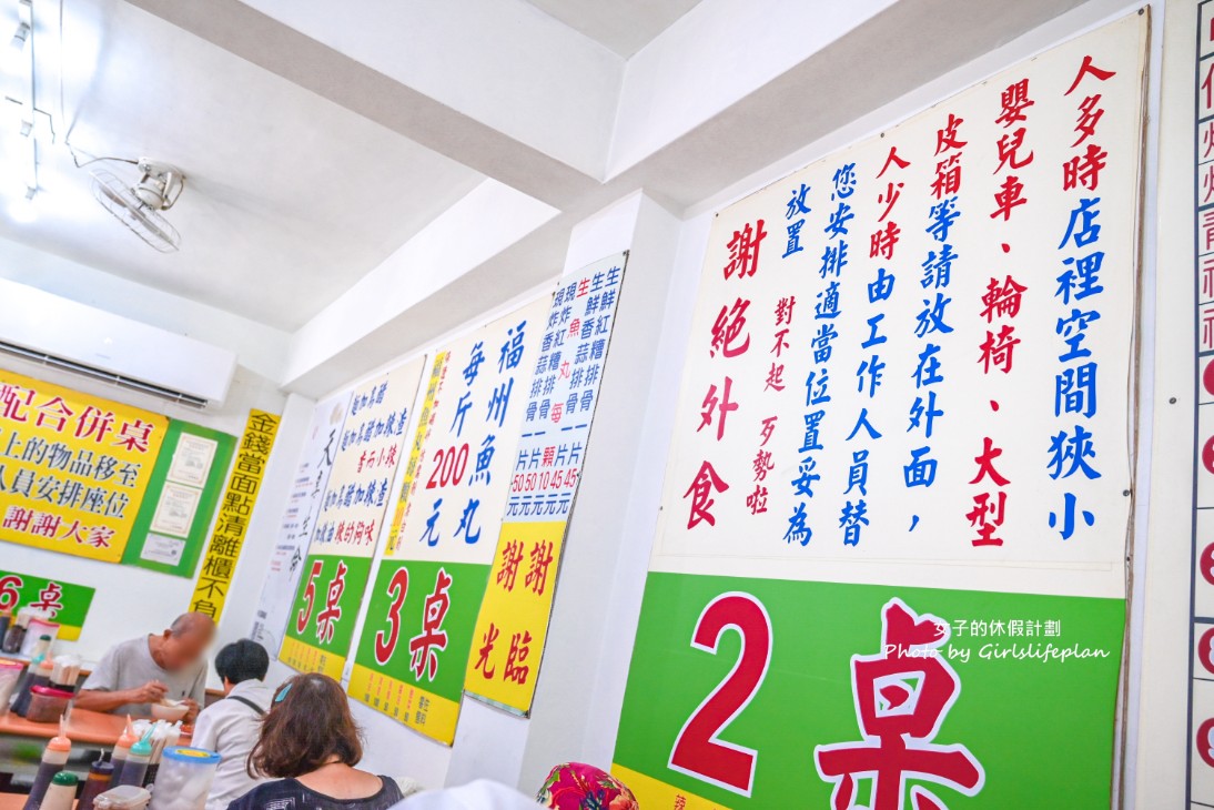 南門福州傻瓜乾麵｜炸排骨只要50元，100元乾麵套餐附魚丸湯(菜單) @女子的休假計劃