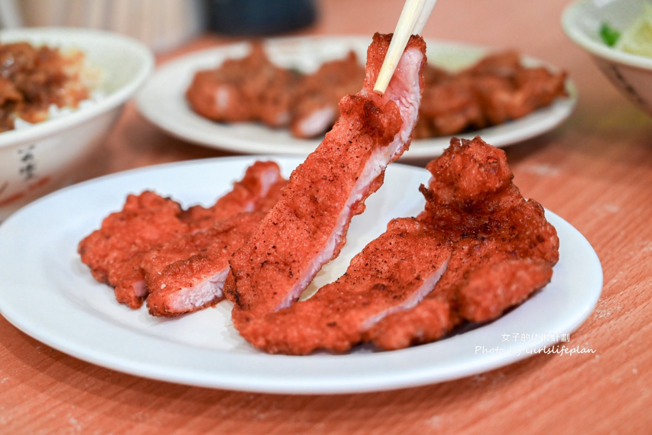 南門福州傻瓜乾麵｜炸排骨只要50元，100元乾麵套餐附魚丸湯(菜單) @女子的休假計劃