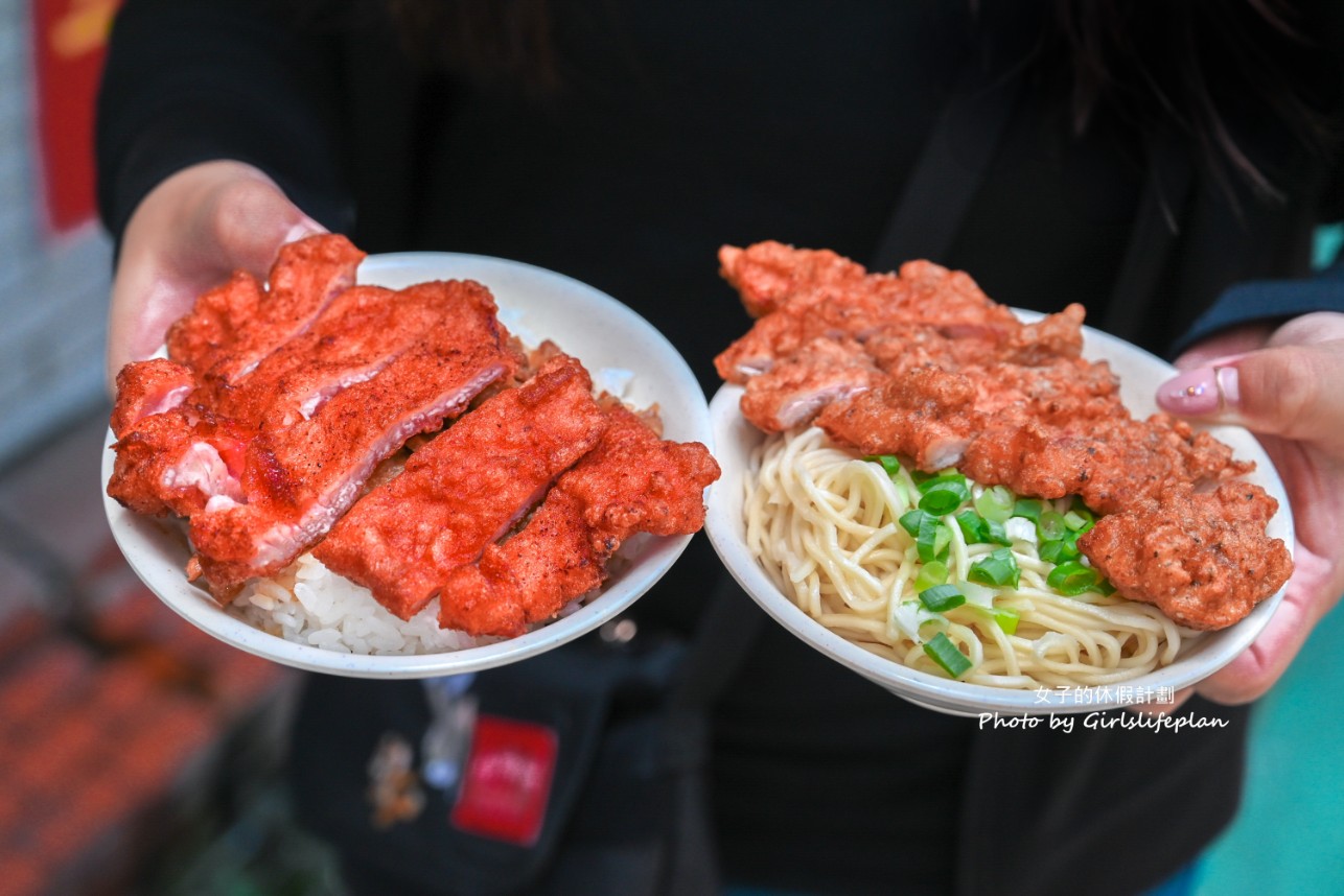 南門福州傻瓜乾麵｜炸排骨只要50元，100元乾麵套餐附魚丸湯(菜單) @女子的休假計劃