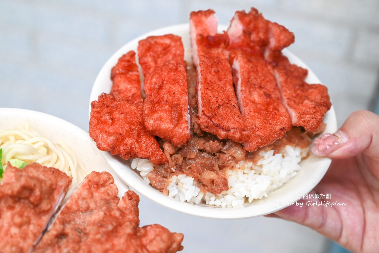 南門福州傻瓜乾麵｜炸排骨只要50元，100元乾麵套餐附魚丸湯(菜單) @女子的休假計劃