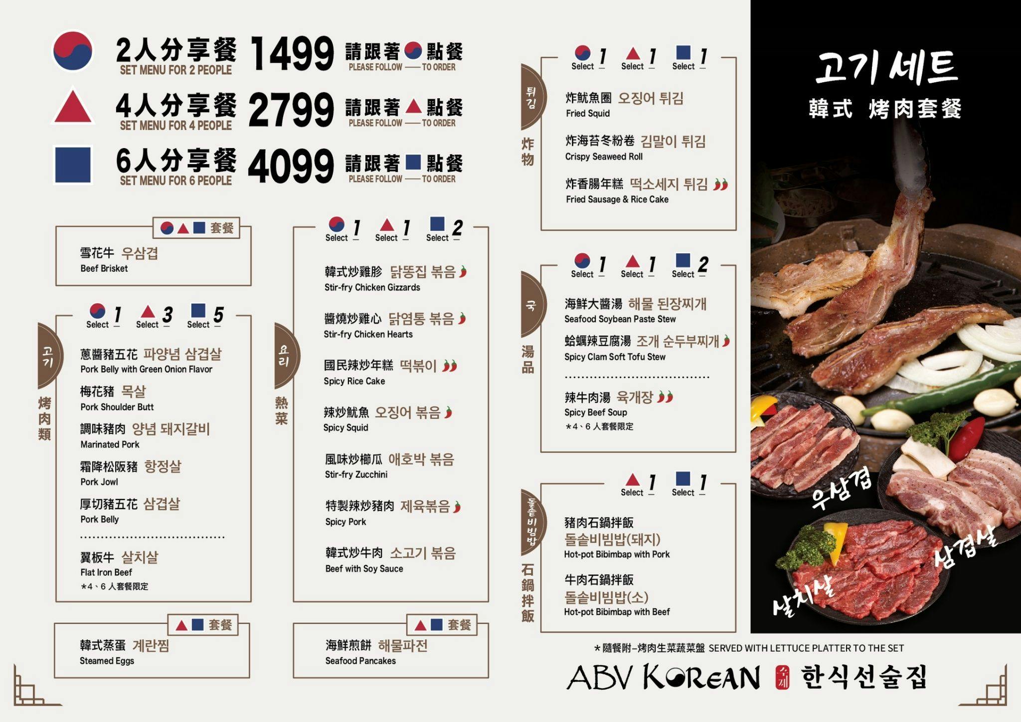 ABV Bar & Kitchen 韓式餐酒館板橋店｜超棒代烤服務，生菜小菜吃到飽(菜單) @女子的休假計劃