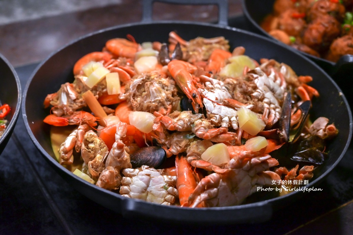 悅市集｜新板希爾頓吃到飽，異國炙烤假日加碼威靈頓牛排(菜單) @女子的休假計劃