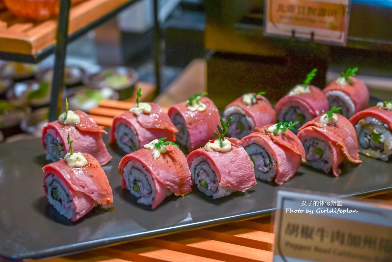 桂冠自助餐廳礁溪長榮鳳凰酒店｜頂級奢華假日早午餐龍蝦、鱈場蟹、和牛、干貝吃到飽 @女子的休假計劃