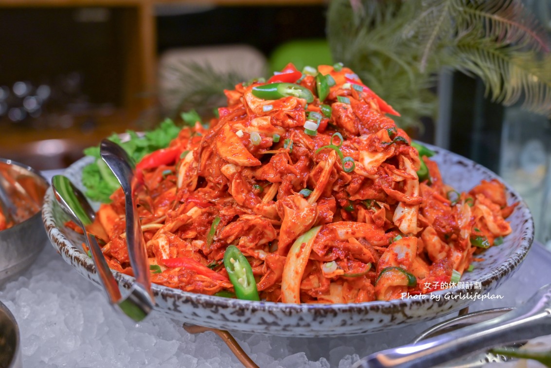 十二廚｜12廚Kitchen 12，松葉蟹吃到飽，韓國名廚孫榮呈獻韓味開桌(菜單) @女子的休假計劃