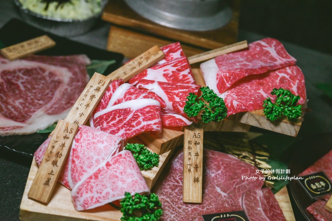 樂樂燒肉蘆洲店｜698元起吃到飽，最頂爽吃日本和牛、生食級干貝(菜單) @女子的休假計劃
