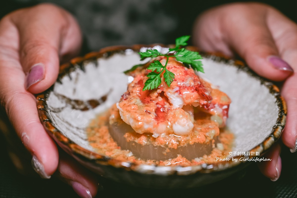 賞鮨手作料理店｜基隆無菜單1580元有龍蝦、干貝、日本和牛等(菜單) @女子的休假計劃