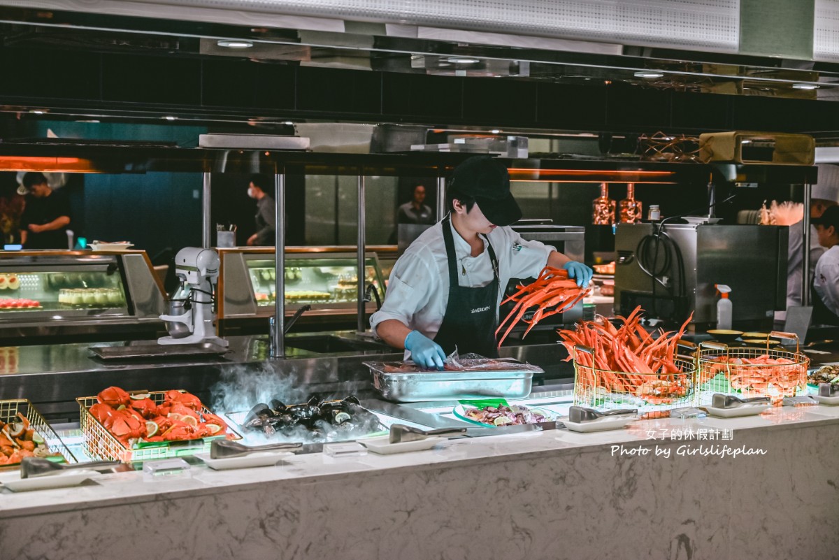 探索廚房｜寒舍艾美酒店，台北吃到飽改裝大升級爽吃澎派海鮮（菜單價錢） @女子的休假計劃
