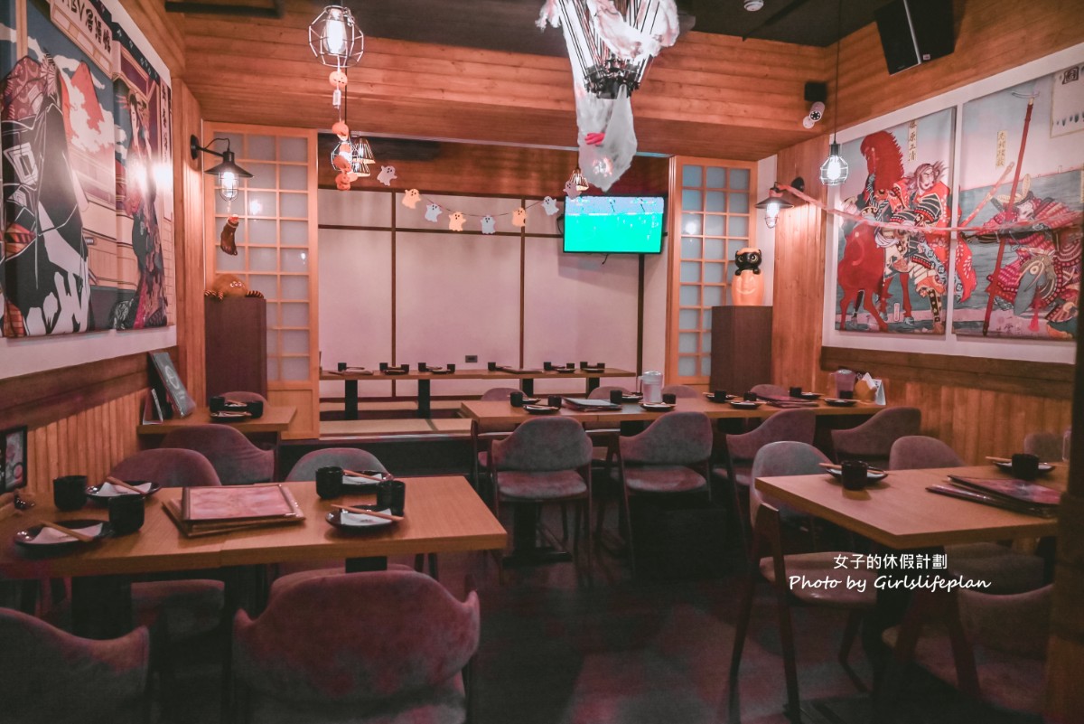 ABV日式居酒館林口長庚店｜全台唯一稻草燒刺身等日式料理，結合300款世界精釀酒(菜單) @女子的休假計劃