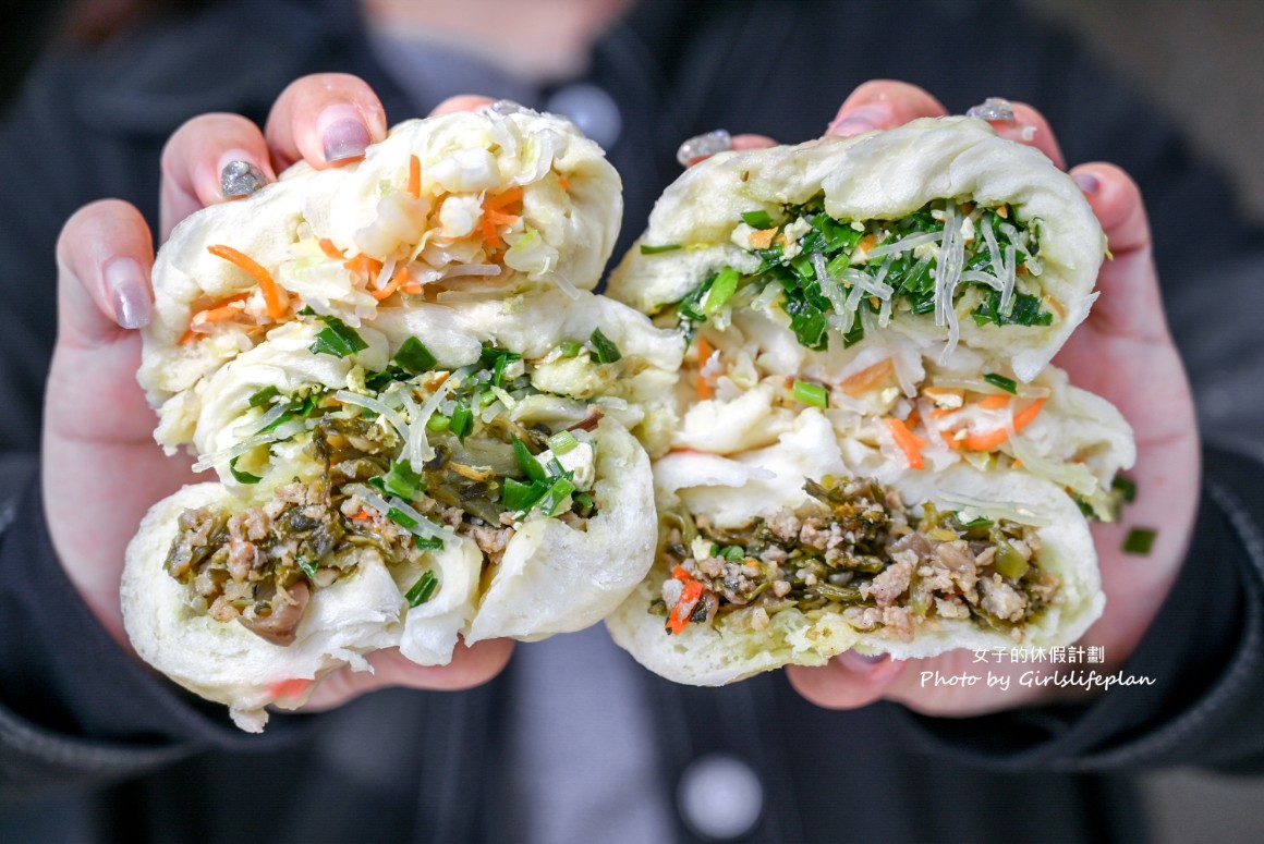 老上海包子 萬華｜買十送一傳統手工老麵包子(菜單) @女子的休假計劃