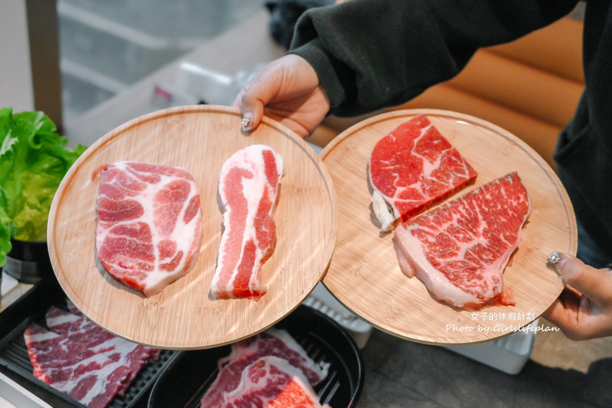 饗燒肉亭｜桃園中壢燒肉、自助區吃到飽，最頂和牛放題(菜單) @女子的休假計劃