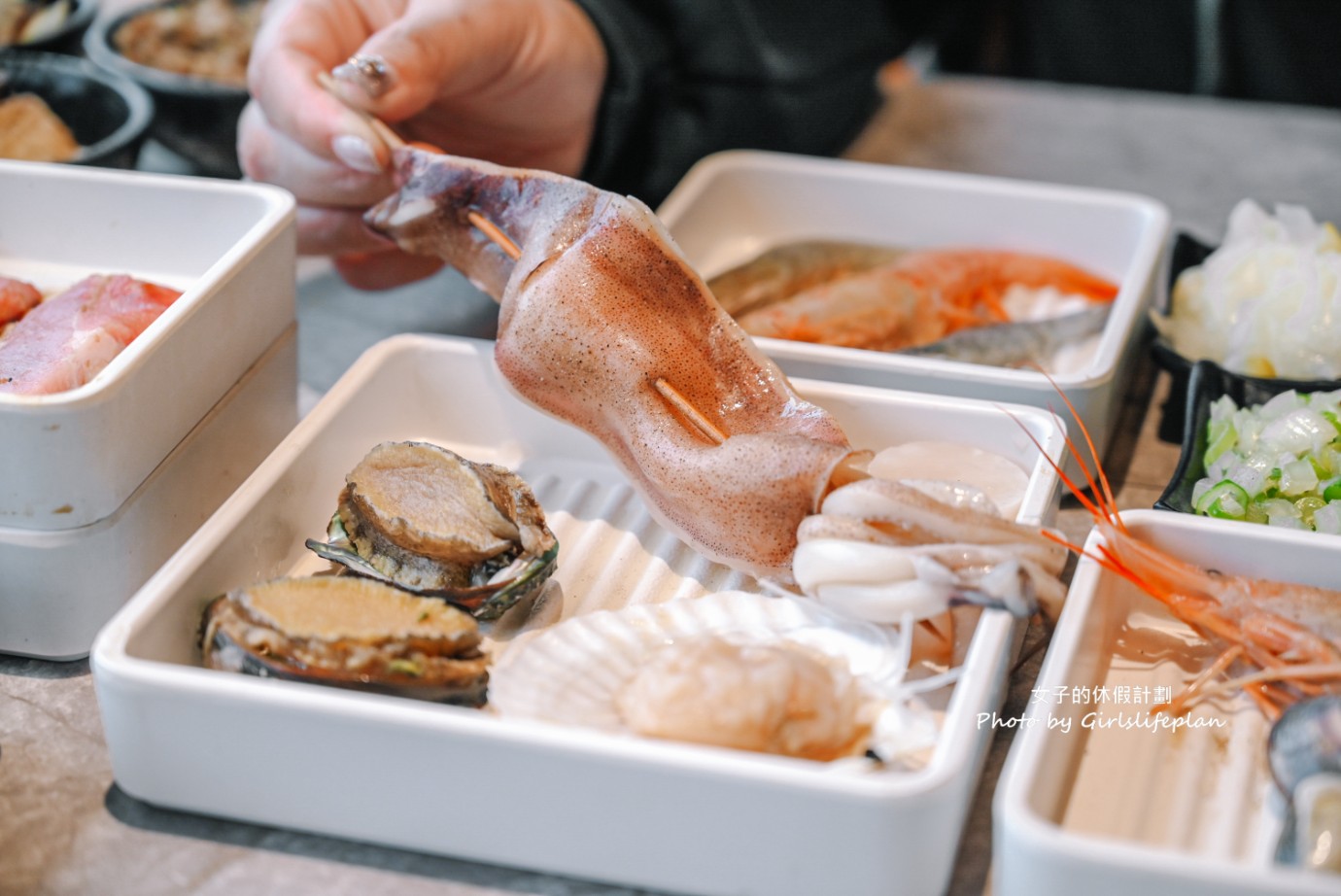 饗燒肉亭｜桃園中壢燒肉、自助區吃到飽，最頂和牛放題(菜單) @女子的休假計劃