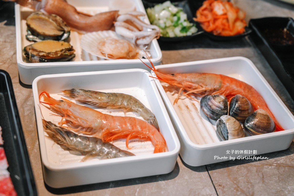 饗燒肉亭｜桃園中壢燒肉、自助區吃到飽，最頂和牛放題(菜單) @女子的休假計劃