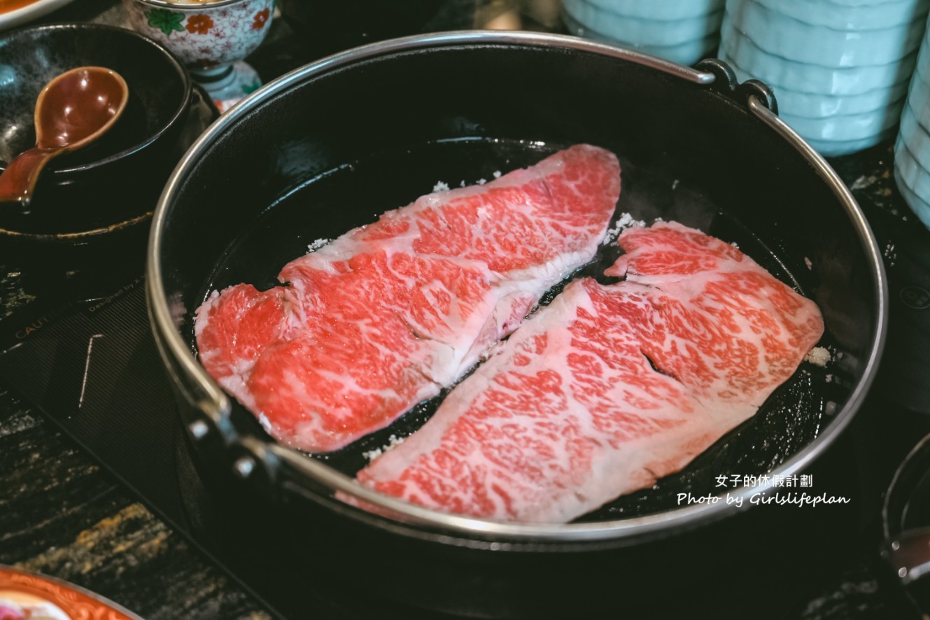 橋山壽喜燒｜台北預約制頂級和牛饗宴 @女子的休假計劃