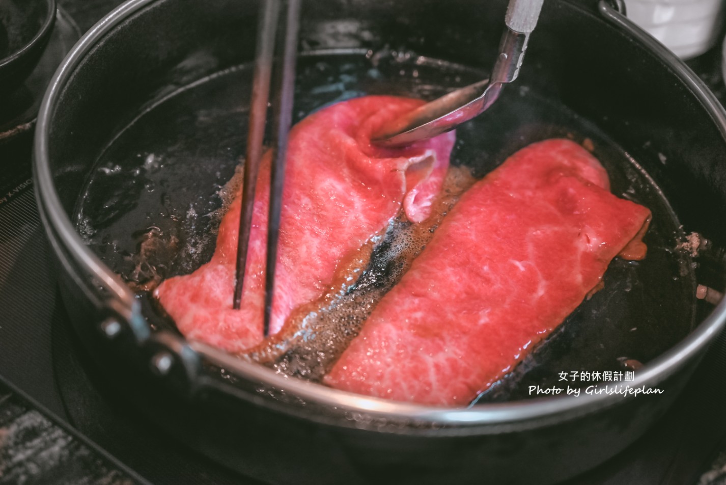 橋山壽喜燒｜台北預約制頂級和牛饗宴 @女子的休假計劃