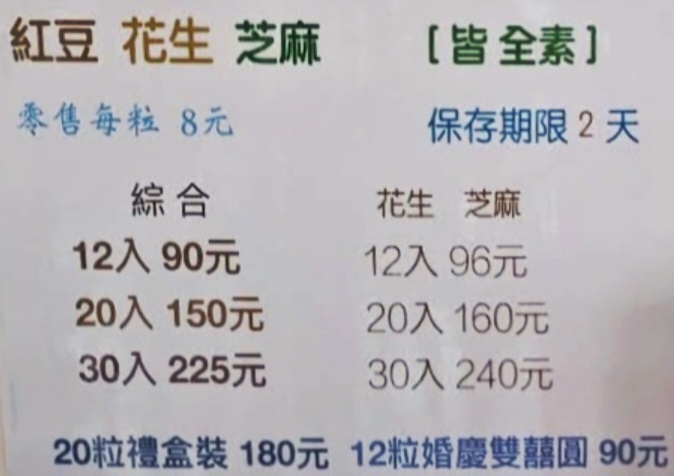 玉瓏坊名產麻糬｜食尚玩家推薦素食彰化伴手禮(菜單) @女子的休假計劃