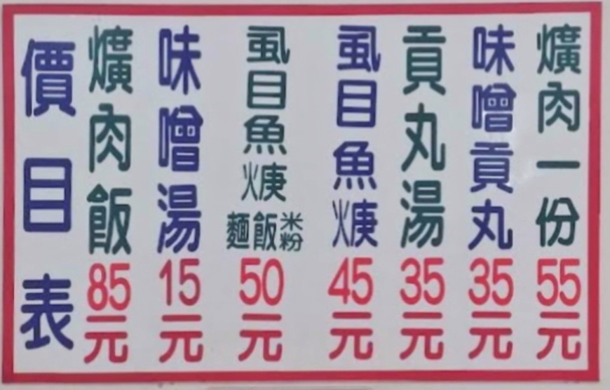 在地30年爌肉飯名店！超貼心可挑選喜愛肥瘦肉，不管白天來或晚上來生意都超好 @女子的休假計劃